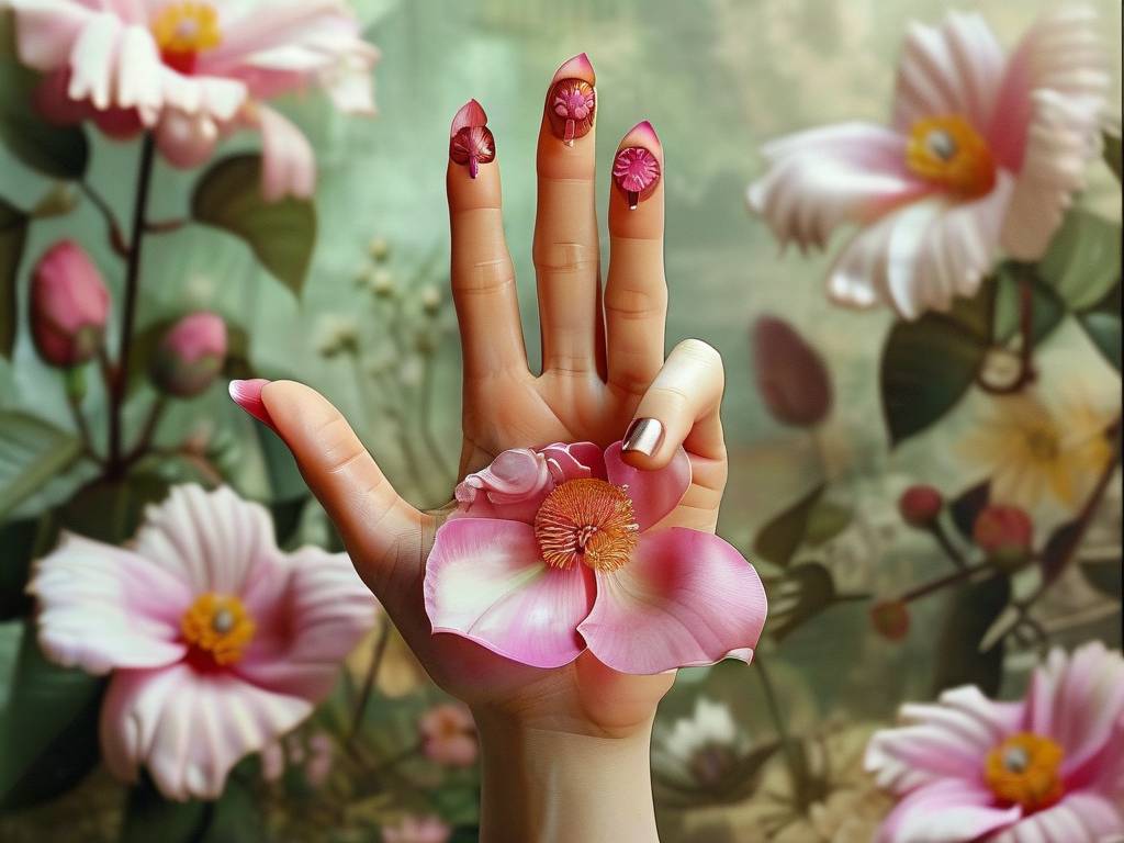 女性花掌手相好不好