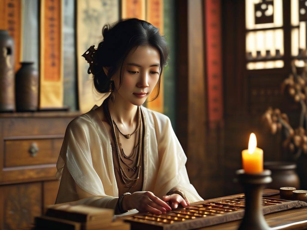 如何看女性手相算命图解