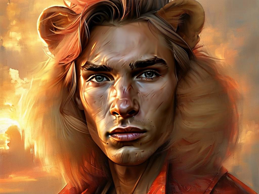 狮子座男生的头像