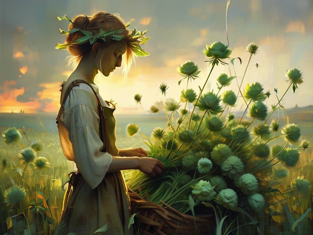 梦见把草捆起来