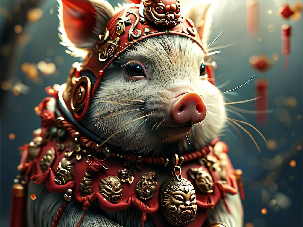 属猪的可以带狮子头吊坠吗