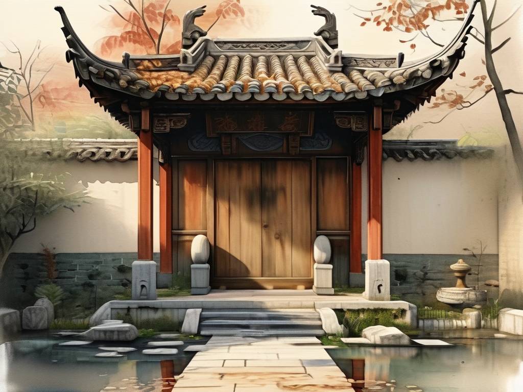 看风水家里门口有井好不好呀