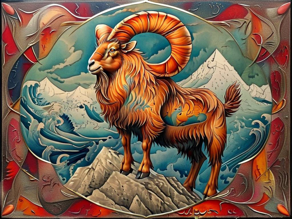 白羊星座纹身图片