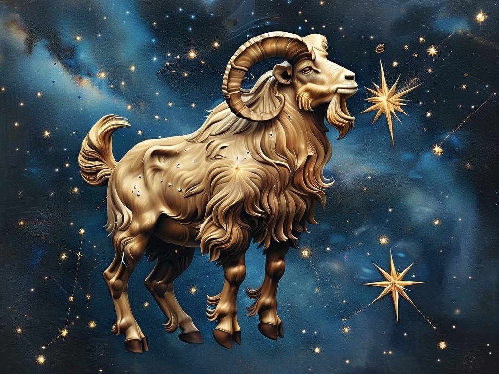 摩羯座星星的位置和图片