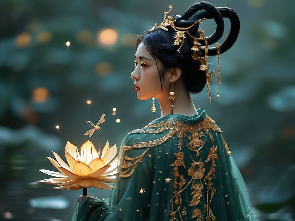 射手座古装少女图片(1)