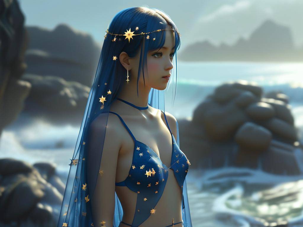 摩羯星座动漫少女