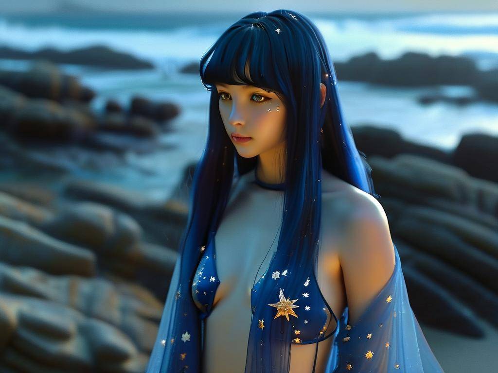 摩羯星座动漫少女