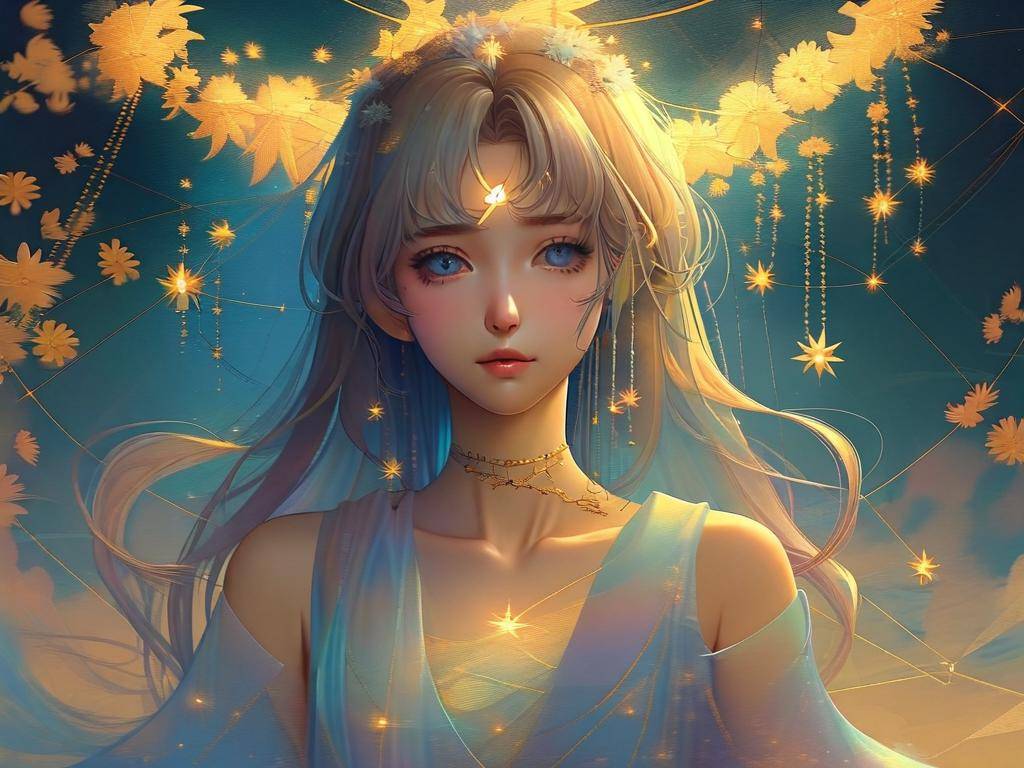 天秤座动漫头像女生 甜美(1)