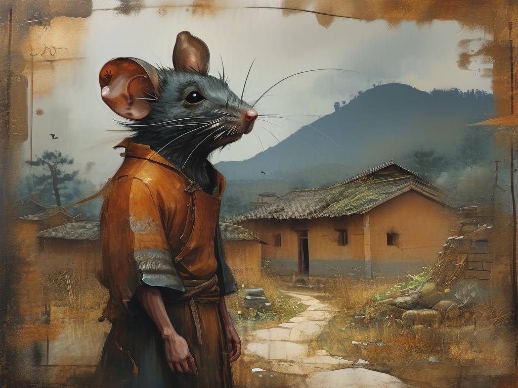 属鼠的苦命月
