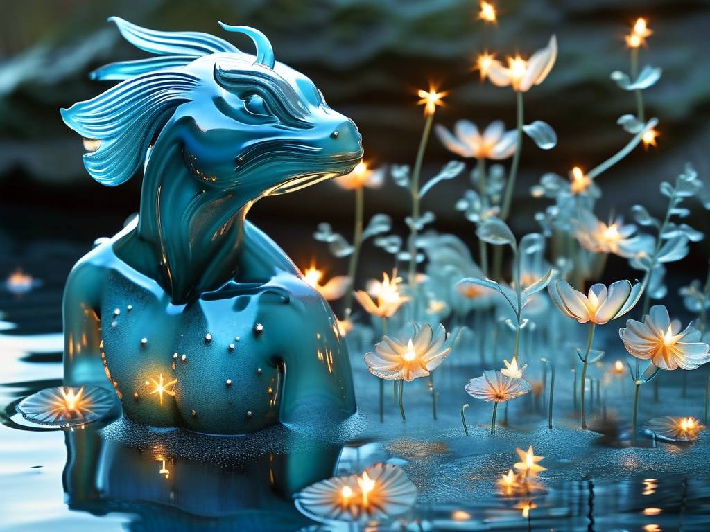 水瓶座花图片