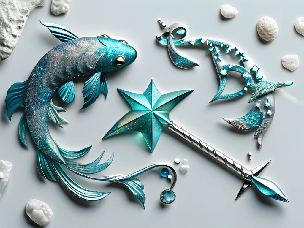 制作十二星座水瓶座书签