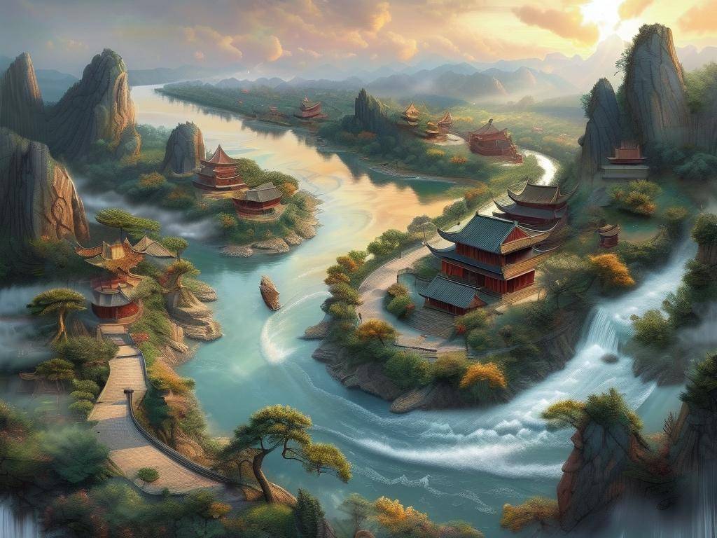 房子前有条河有什么说法