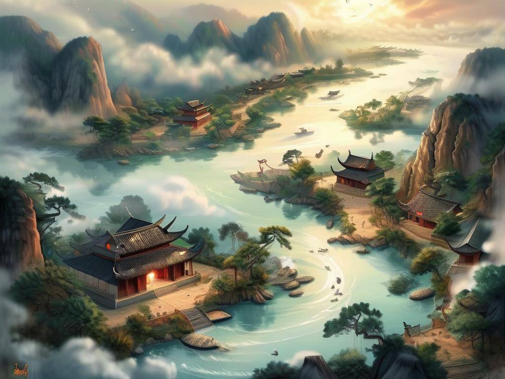 房子前有条河有什么说法
