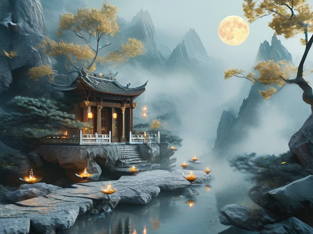 风水宝地七绝