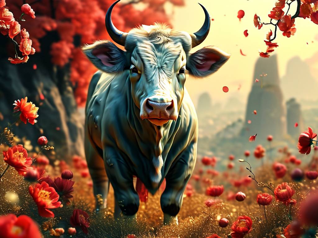属牛用什么微信头像最吉利发财图片