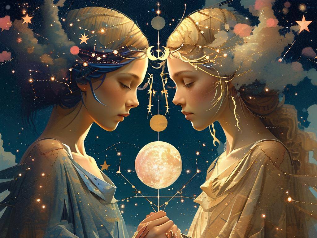 双子座专属壁纸星空