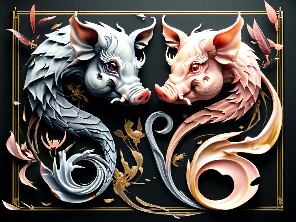属猪可以纹过肩龙吗(1)
