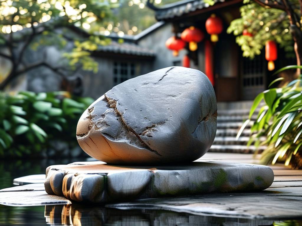 村口安放风水石方法