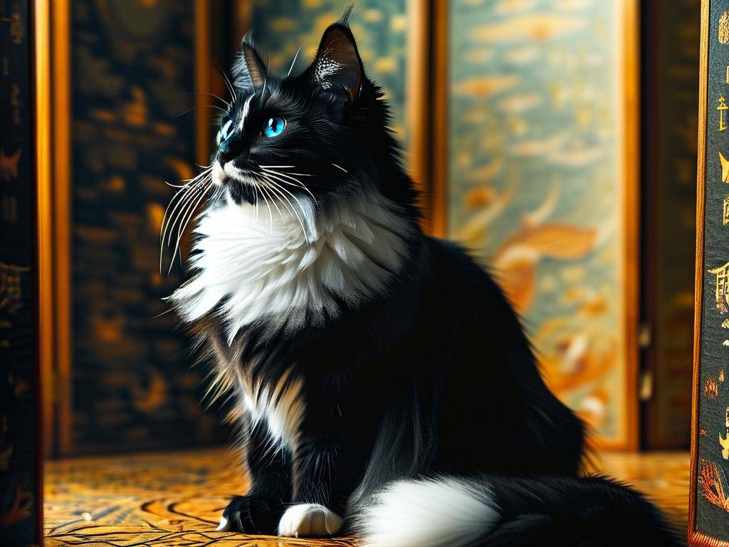 猫咪面相决定主人财运