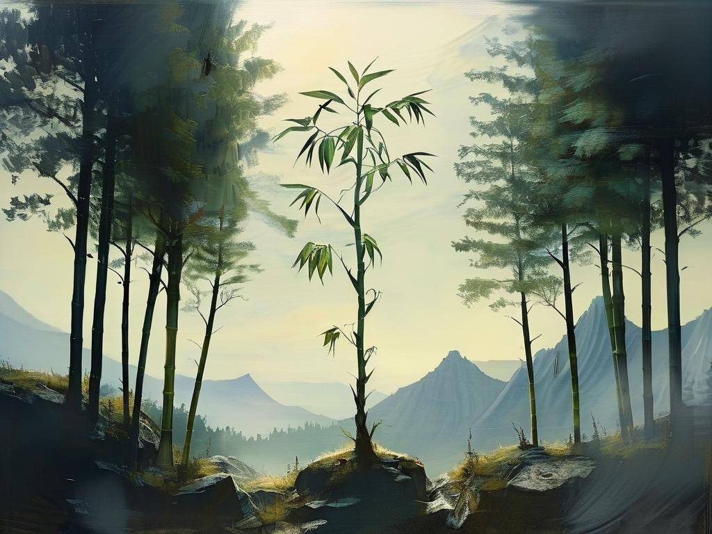 梦见一根干竹子