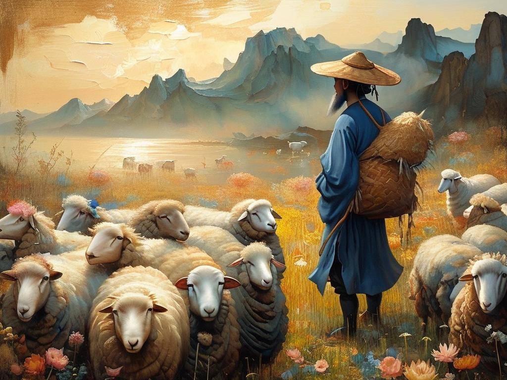 属羊的人十羊九不全