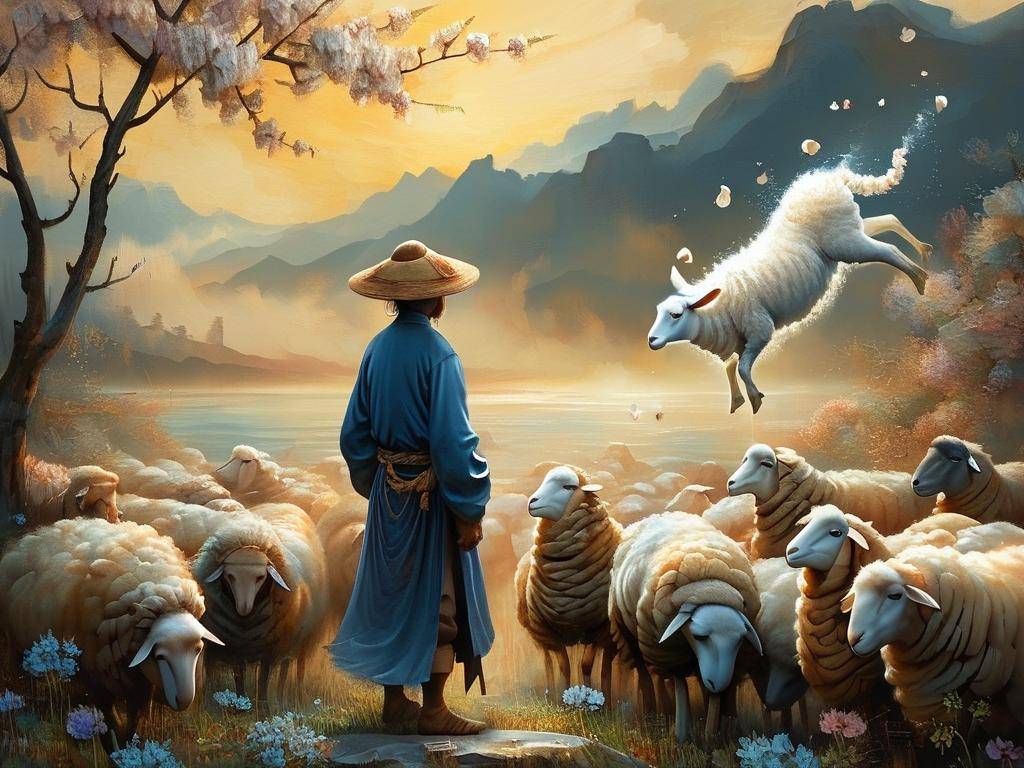 属羊的人十羊九不全