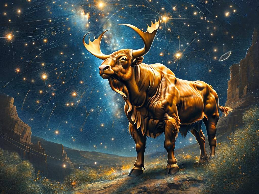 金牛座星座图案 星空图