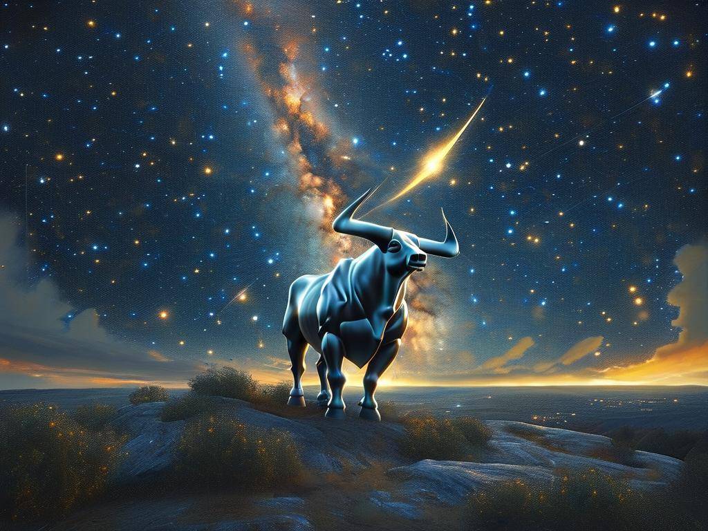 金牛座星座图案 星空图