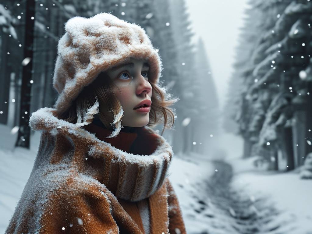 梦到掉到雪地里