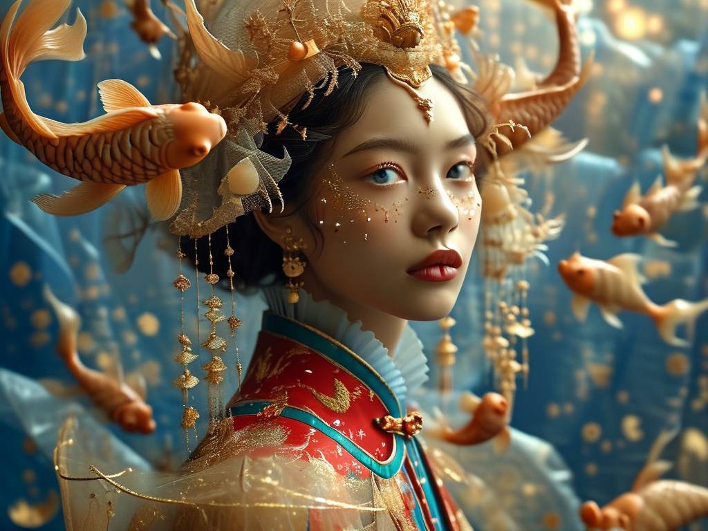 双鱼座新年衣服图片高清