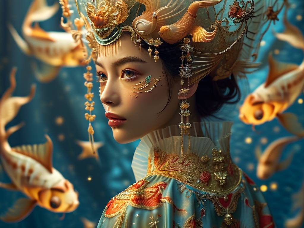 双鱼座新年衣服图片高清(1)