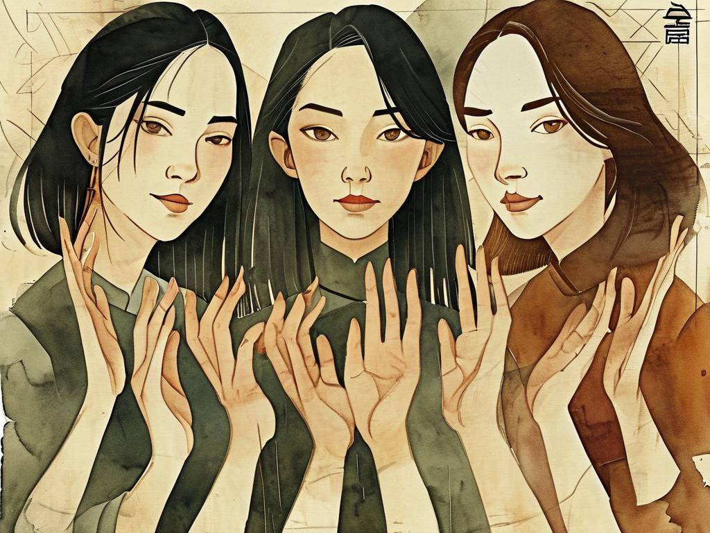 看手相手指的图片大全女(1)