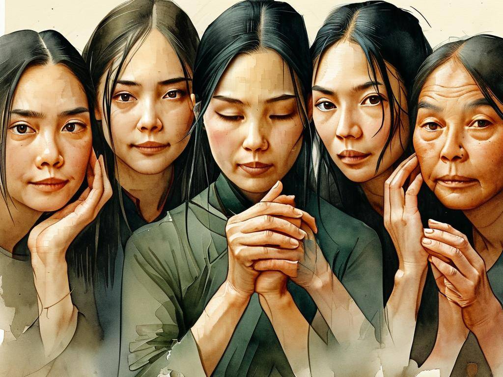 看手相手指的图片大全女