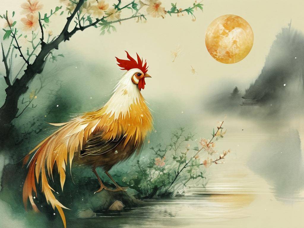 属鸡润三月出生