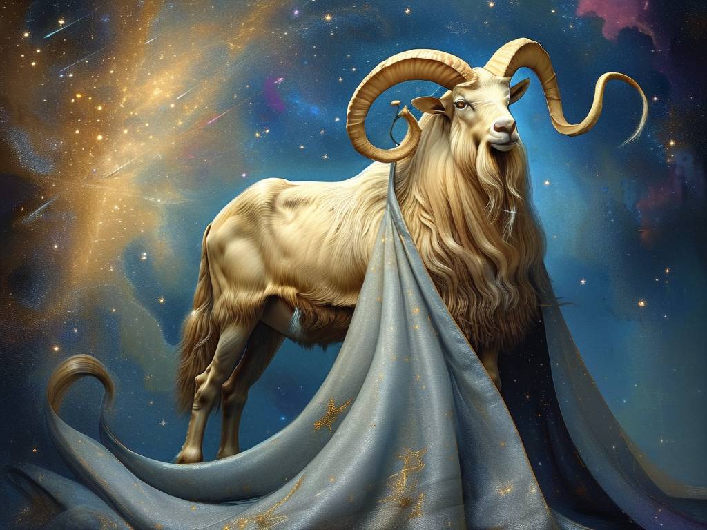 头像摩羯座星空图片梦幻