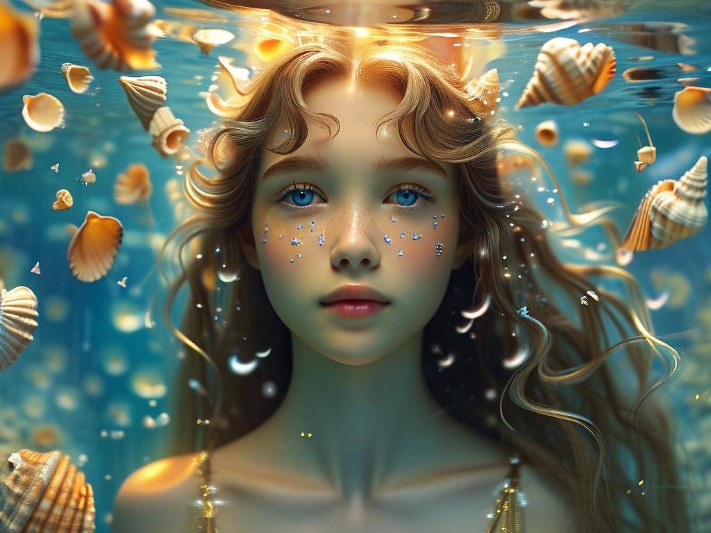女生双鱼座照片动漫图片