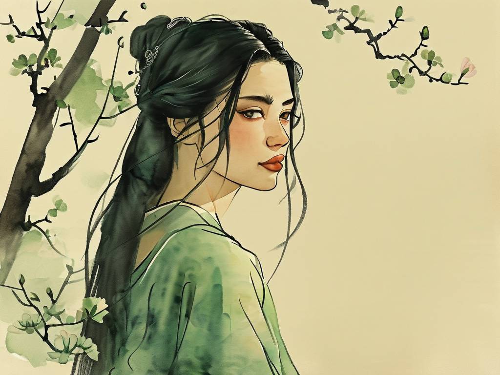 如何看面相 图解 女人 命运(1)