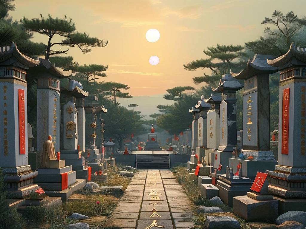 墓地用八字看风水(墓地字向跟八字 怎么合)(1)