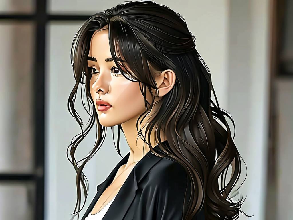 摩羯座女生配什么头发(摩羯座女生配什么头发好看)(1)