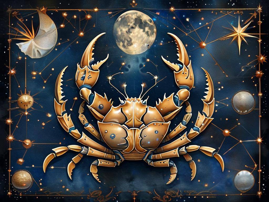 巨蟹座纹身(巨蟹座纹身图片图案守护)