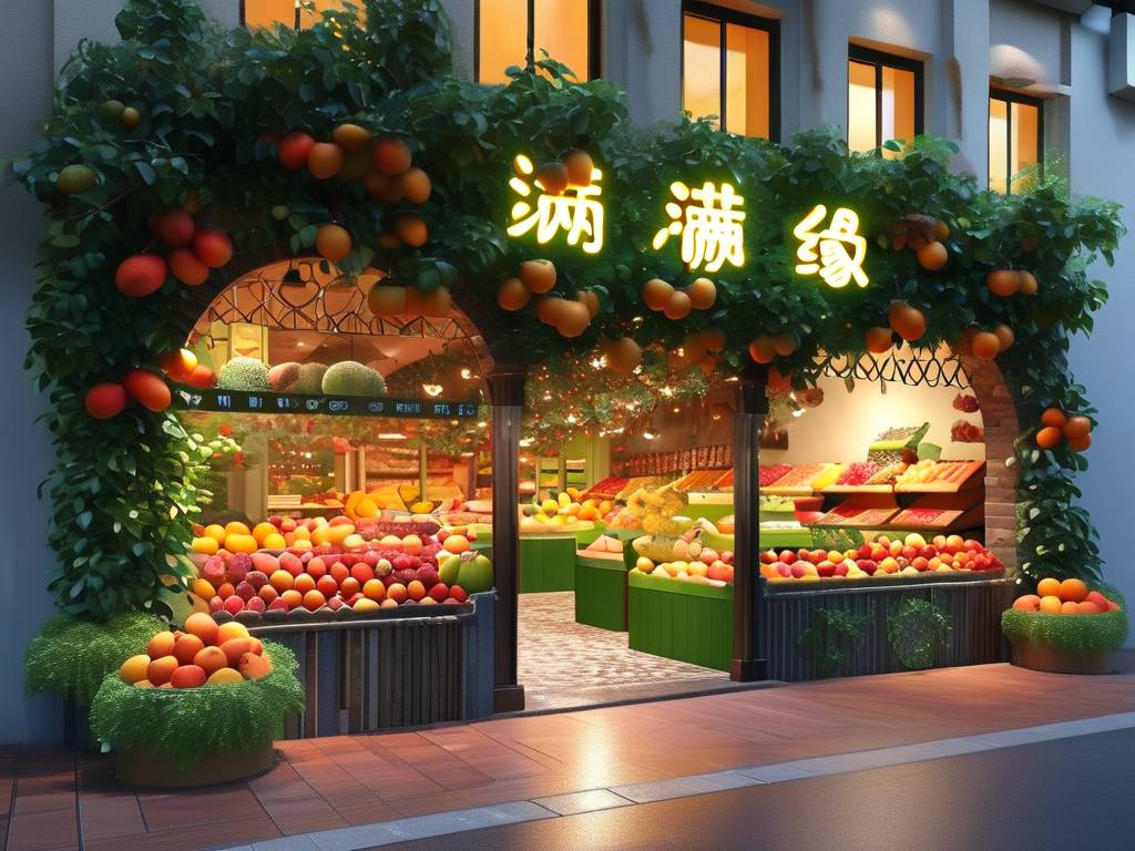 水果店起名字大全(水果店起名字大全带寓意)