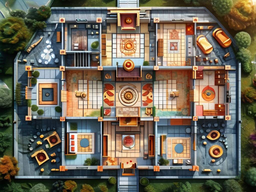 怎么看风水住宅图纸(怎么看风水住宅图纸图解)(1)