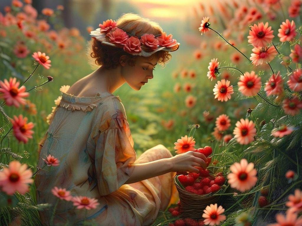梦见摘草莓(梦见摘草莓吃草莓什么意思)