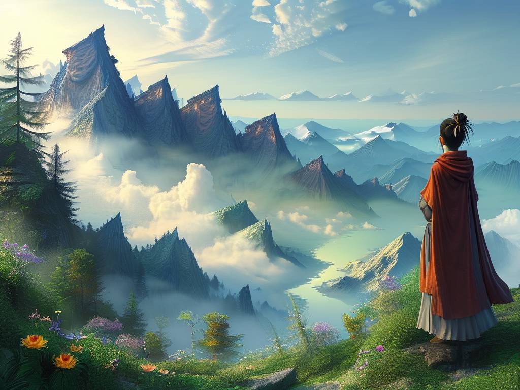 梦见山丘看风水(梦见在山上看风水宝地)(1)