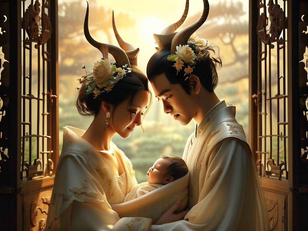 属马属羊的夫妻生牛宝宝(1)