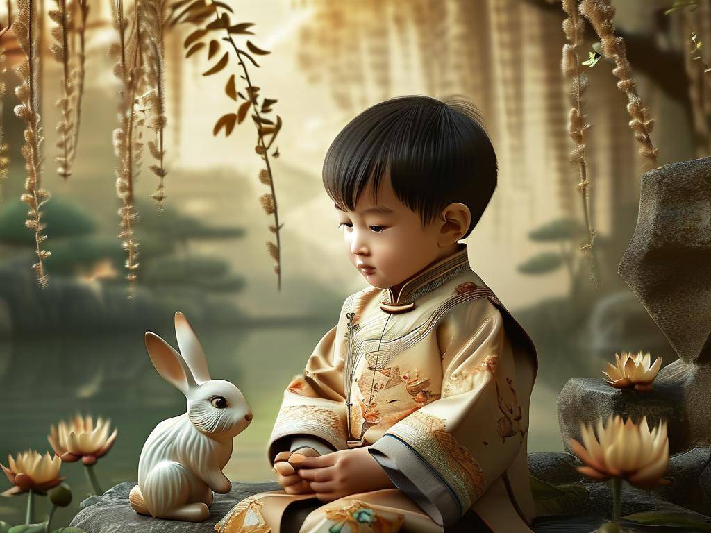 属兔的名字男孩