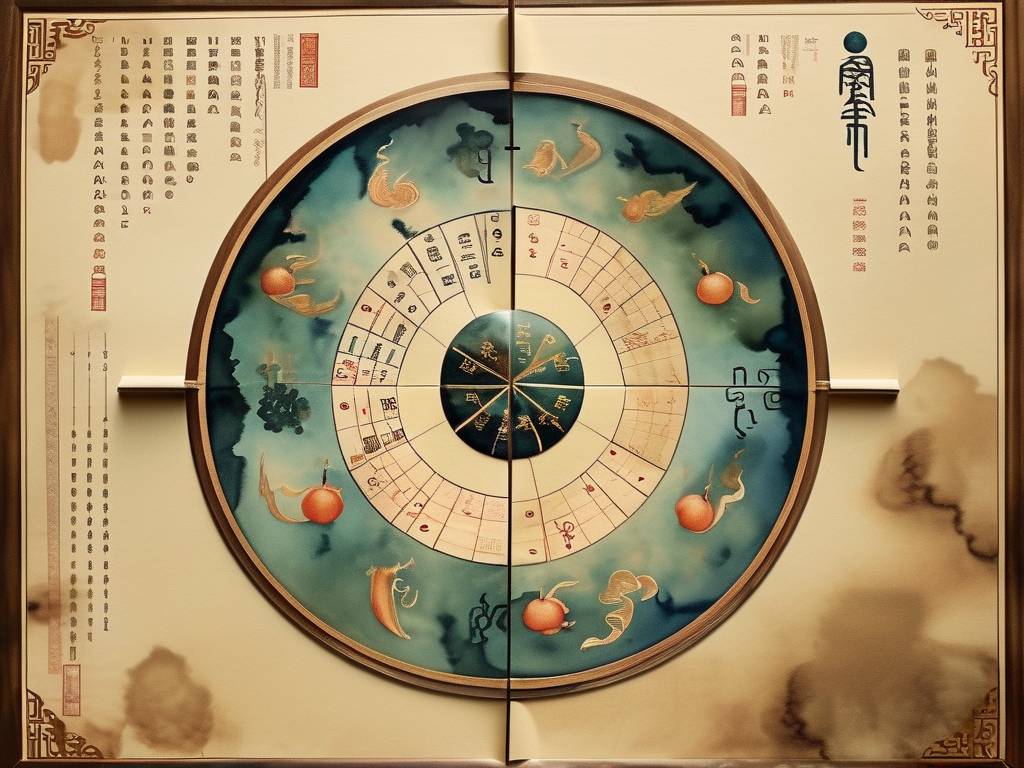 小六壬风水方位图