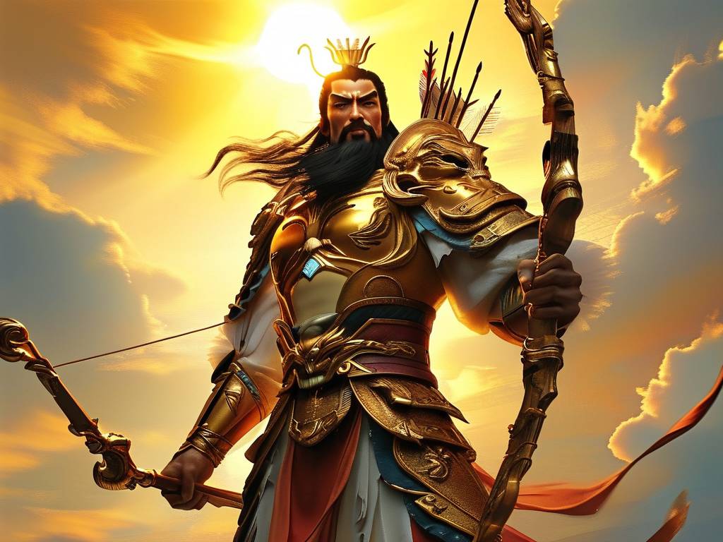 后羿黄金射手座高清图片(1)