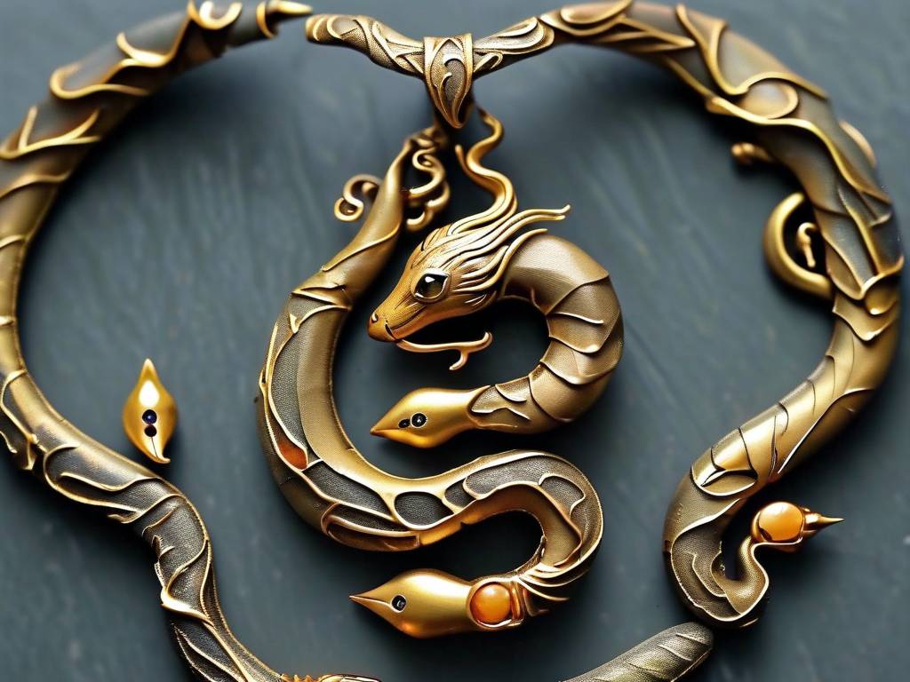 属蛇带什么黄金吊坠好(1)