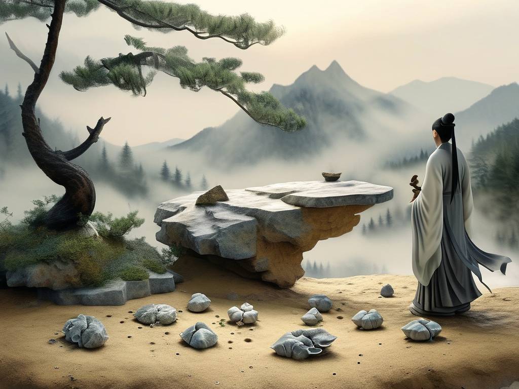 风水土山寻石穴